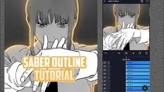 Saber Outline Tutorial | Alight Motion