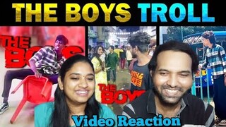 The Boys Atrocities Troll Video Reaction🤣😂😁😅 | Today Trending | Tamil Couple Reaction