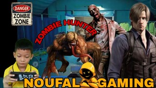 main game zombie hunter, serbuan zombie