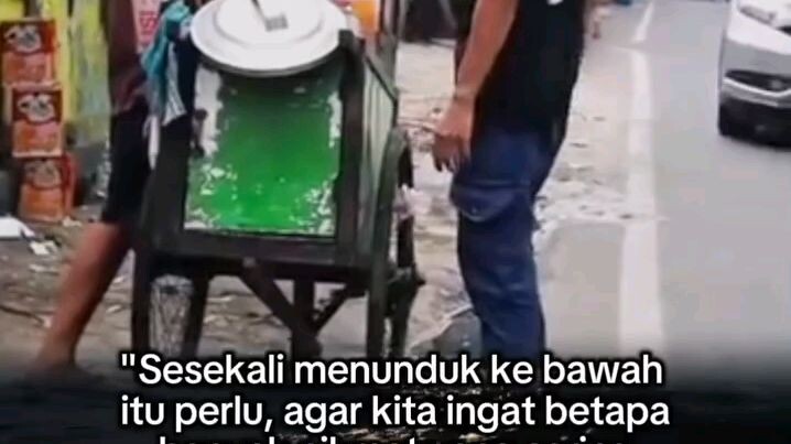 Sesekali menghadaplah kebawah