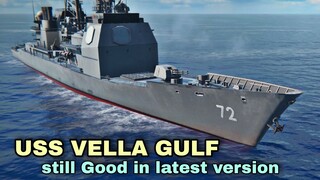 Modern Warships: USS VELLA GULF in latest version gameplay.