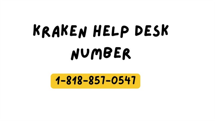 kraken help desk number $@$ 📞 (1-818-857-0547)