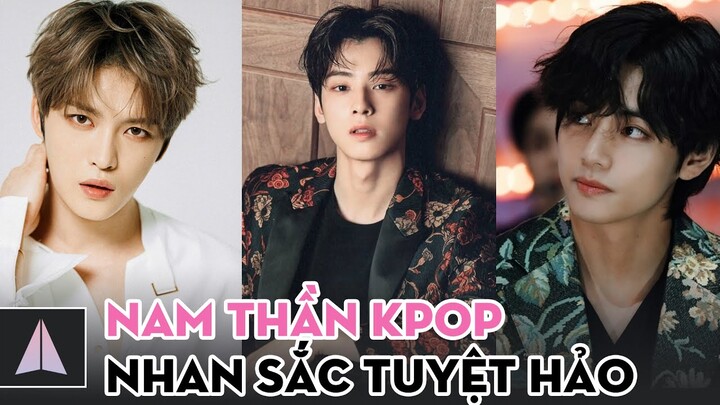 Những nam thần Kpop sở hữu nhan sắc như bước ra từ truyện tranh (Phần 1) | Ten Kpop