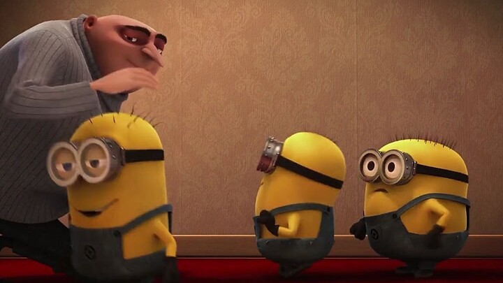 Nụ hôn chúc ngủ ngon dành cho bố và con gái hiện đã có sẵn! Chú minion đòi hôn đơn giản là quá đáng 