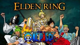 We Played Elden Ring as The STRAWHATS (One Piece Modded Build)