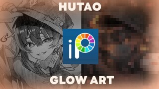 [SPEEDPAINT] GlowArt Hutao🔥 by-GemmDraw🔥