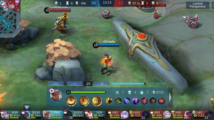 meniac pake chou (sori ini recordnya patah patah)