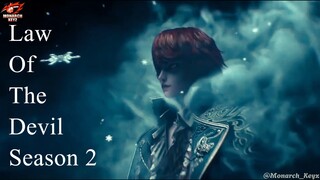 Donghua next season Mc jadi dingin🥶🥶🥶 "Law Of The Devil Season 2" [AMV] 2025