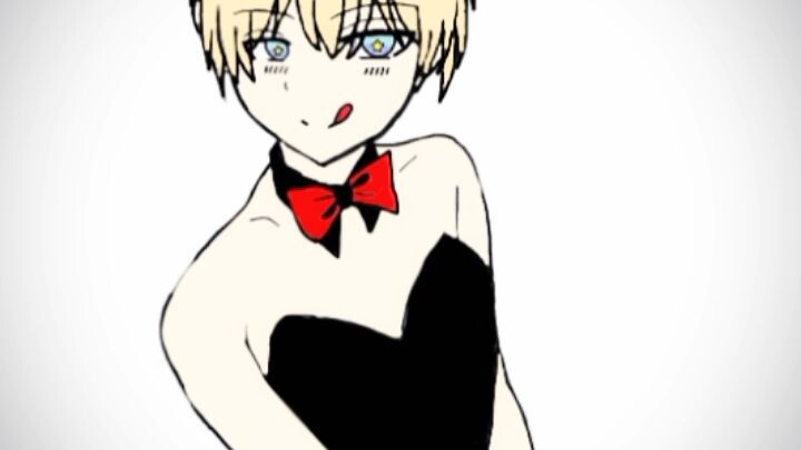 I really have a dirty mind while drawing. you may find this pose in the app but I change it a little
