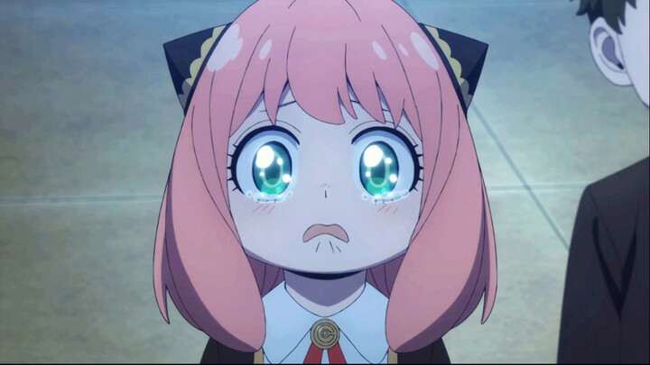 Anya: One second she's all goofy and silly, the next second she's already bawling her eyes out!