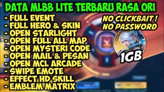 Data ML Lite Rasa Ori 1GB Terbaru Patch Natan - Ml Lite - Mlbb Lite - Cara Atasi Lag ML