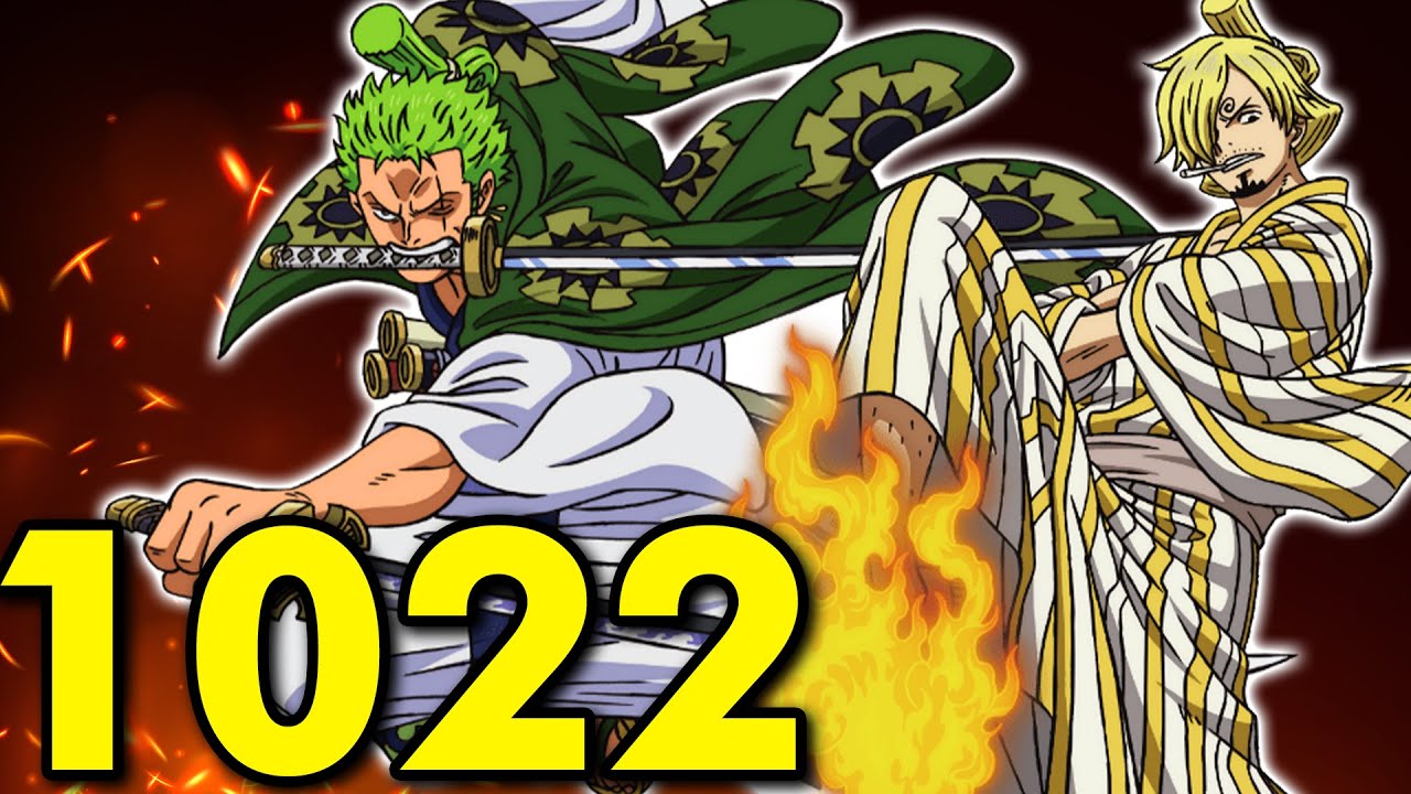 Sanji & Zoro Take the Stage!  One Piece Chapter 1022 Review 