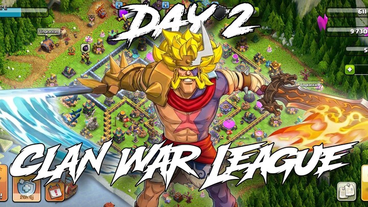 WAKTUNYA ATTACK WAR DIHARI KEDUA❕