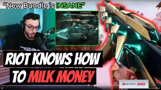 SEN Tarik Reacts to NEW *Araxys Bio Harvester Skins* with Animation
