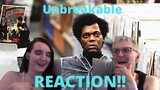 "Unbreakable" REACTION!! A very surprising film...