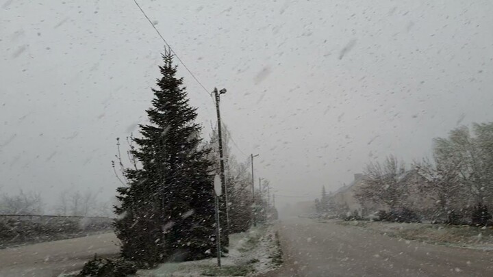 Spring snowstorm 2021 04. 07.