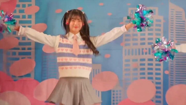 Cute girl dancing