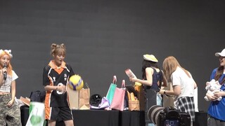 【กิเดิล】เล่นวอลเลย์บอลในงานแจกลายเซ็น! ชูจิ ฮวน จำชุดไฮคิวได้ทันที
