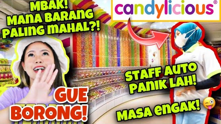 AKU BELI BARANG TERMAHAL DI CANDYLICIOUS! Panik ga? Panik ga?