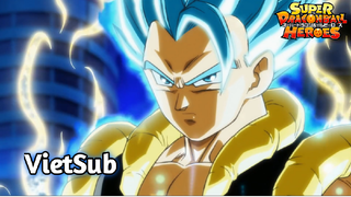 Super Dragon Ball Heroes Tập 38 (Vietsub) Gogeta SSBE Vs Goku Black SSR FP
