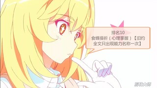 【数据排行】谁是魔禁的“真”女主？看名字数量