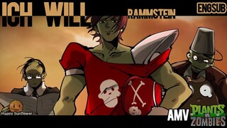 [Plants Vs Zombies AMV] Ich Will - Rammstein [English Subtitles] (Anime Style PVZ)