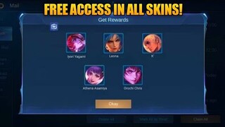NEW EVENT | FREE ACCESS TO ALL SKINS - MOBILE LEGENDS BANG BANG