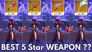 Best 5 Star Weapon For C0 CHASCA! Genshin Impact