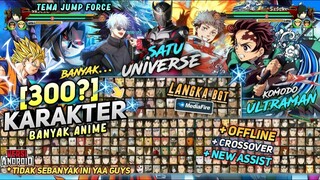 DOWNLOAD Game NARUTO ALL ANIME JUMP FRCE MUGEN BVN WAR BLAZING Terbaik KARAKTER PALING BANYAK DI HP