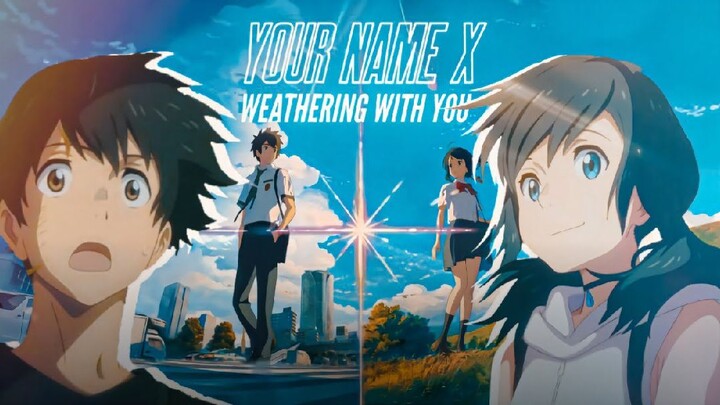 Your Name X Weathering With You | Taki & Miksua In Weathering With You | Shine With Us