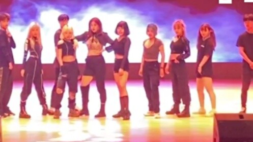 Everglow-เพลงคัฟเวอร์เต็มเพลงแรกของพี่สาวคนโต การแสดงครั้งสุดท้ายก่อนจบการศึกษา