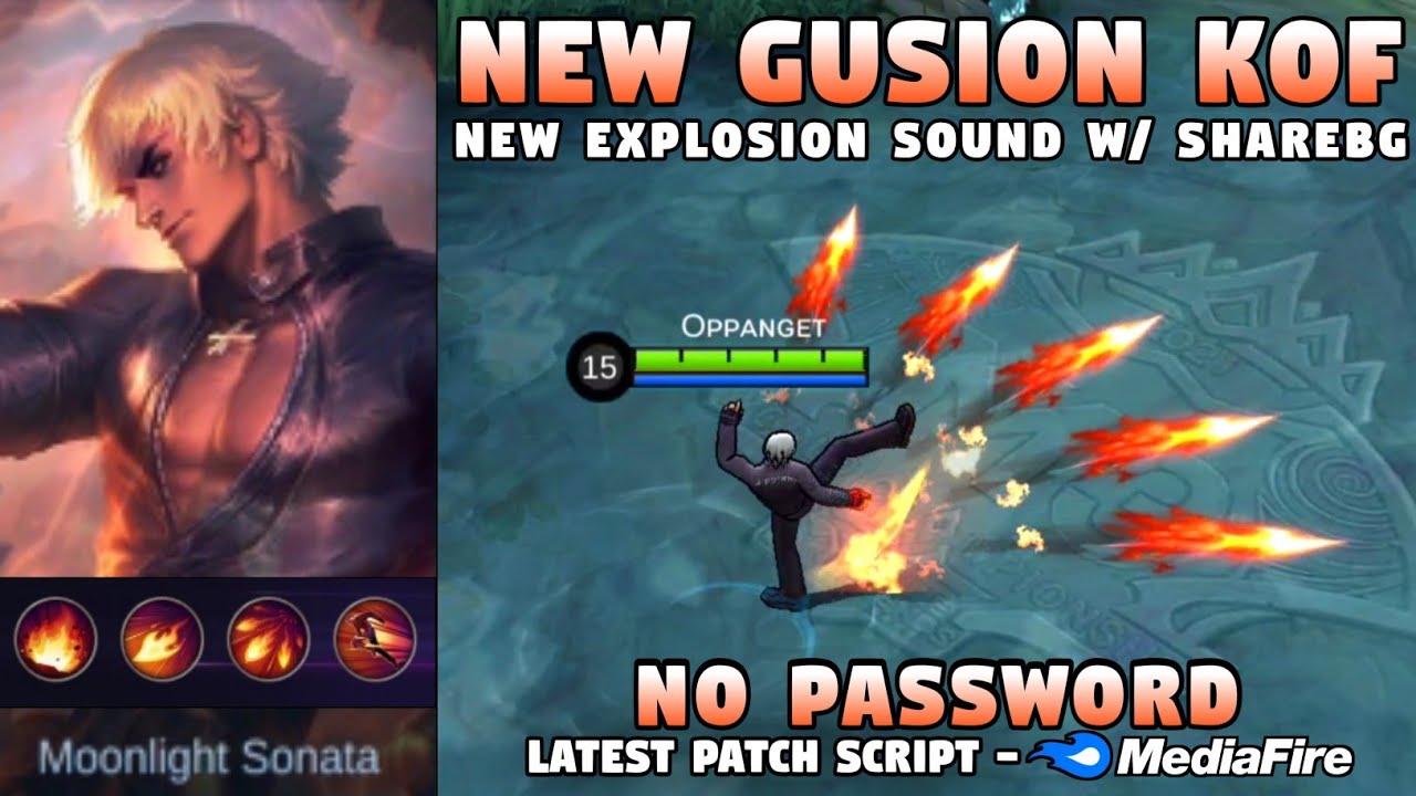 New Gusion KOF Skin Script No Password | Latest Gusion K' Skin Script |  Mobile Legends - Bilibili