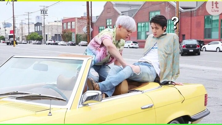 【EXO-SC】สองพี่น้องขี้เล่น ถอดกางเกงขาดโชว์ต่อหน้าสาธารณชน?! เบื้องหลังการถ่ายทำเพลง “What A Life”