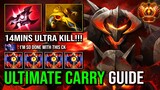 ULTIMATE CARRY GUIDE Chaos Knight Turn ON Armlet Delete All Enemy Ez 14Mins ULTRA KILL 7.31c DotA 2