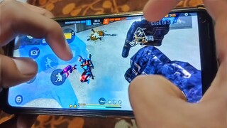 REALME NARZO 20 PRO FREE FIRE GAMEPLAY TEST 4 FINGER CLAW HANDCAM M1887 ONETAP HEADSHOT 90HZ DISPLAY