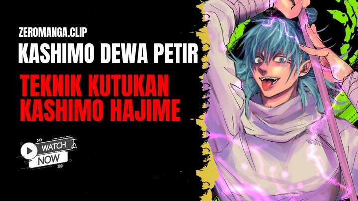 Teknik Kutukan Kashimo Hajime Dewa Petir