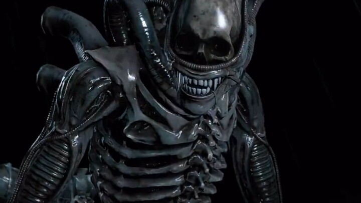[Alien Baru]: Alien baru, yang terbentuk dari perpaduan DNA facehugger dan alien humanoid, telah mun