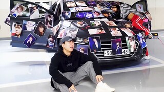 Seorang saudari Korea menutupi mobil kakaknya dengan foto-foto idola! Akibatnya, kakaknya...