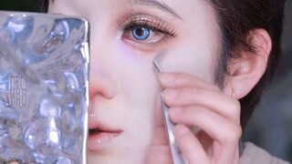 Rem cute girl eye makeup