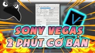 Sony Vegas hướng dẫn cơ bản trong 2 Phút #1