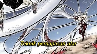 Keunikan Senjata dan Teknik Pernapasan Ular Milik Obanai