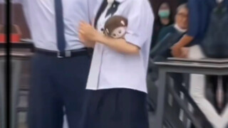#蔡徐坤 #王鹤棣 #杨颖 白鹿泰国校服造型 是你心中的校花校草吗？