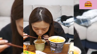 Mukbang đồ ăn ở cửa hàng tiện lợi #anngon