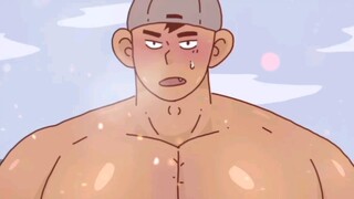 Welcome to the muscular man world of pure white magic!