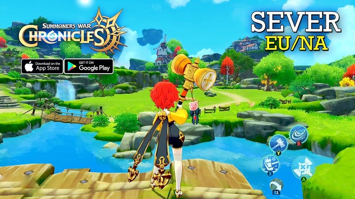 Summoners War: Chronicles - EU/NA Sever | MMORPG Gameplay (Android/IOS)