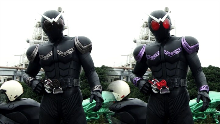 【Kamen Rider W】Semuanya berwarna hitam-JOKER juga