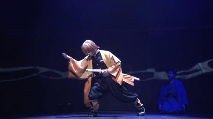 [Demon Slayer Stage/Fight Choreography] Breathing Techniques on Stage (Water Breathing & Thunder Bre