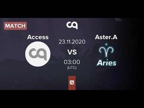 🔴LIVE Dota2 Access VS Aster.Aries Artisan Dota League (Bo3)