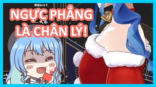 Suisei & niềm tự hào về bộ ngực phẳng của mình [Hololive Việt Sub]