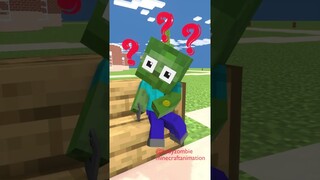 Do you have tissues || Boyfriend's speechless moment😂 😘 -monster school #minecraft  #shorts #funny